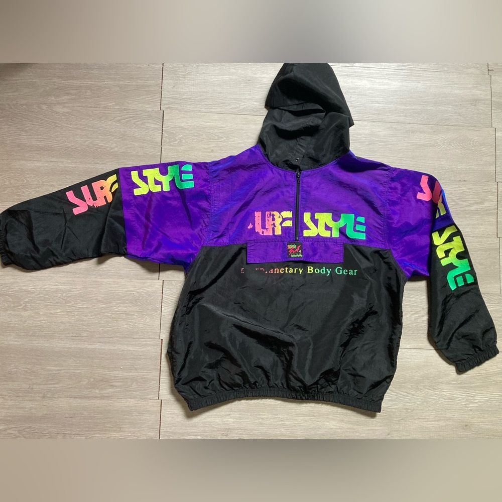 Surf style windbreaker 1980’s